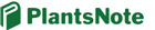 PlnatsNote（プランツノート）のロゴ画像